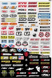 2 99 Gbp Choose Mx Sticker Decal Sheet For Racing Motorbike Tank Belly Pan Toolbox Car Ebay Home Garden Stiker Mobil Desain Tipografi Stiker