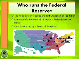 The federal reserve was created in 1913 by the federal reserve act to serve as the nation's central bank. The Federal Reserve Bank Ppt Download