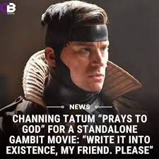 Channing Tatum wants a standalone Gambit movie! 🔥 More 👇  DeadpoolAndWolverine