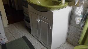 Mobile bagno terra 90 cm. Mobiletto Sottolavandino Youtube