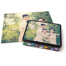 You have multiple options if you're using personal photographs to decorate your home. Photo Puzzle With Tin Home Gift Gifts Snapfish Us Photo Puzzle Photo Gifts Customized Photo Gifts