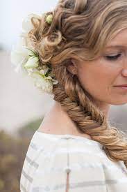 Fish Tail Bridal Hair Point Lobos Wedding Monterey Buena Lane Photography Bridal Hair Wedding Hairstyles Wedding Braids