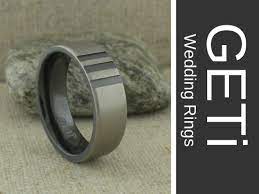 Geti Wedding Bands Titanium Wedding Rings Meteorite Wedding Rings Wedding Rings