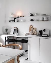 Sinem Interior Lifestyle On Instagram New Shelves Above Our Coffee Bar In The Kitchen These Are The Bot Wohnung Einrichten Regal Kuche Interieur