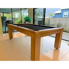 Once the family's in bed, simply remove the dining tabletop. Krenice Dining Pool Table Billiard Shop