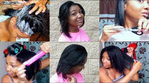 Vlog get to know me! 10 Quick Easy Hairstyles For Relaxed Hair Youtube