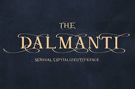 The best selection of old english fonts for windows and macintosh. Dalmanti Typeface Befonts Com