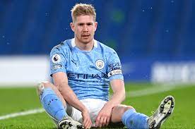 The belgian suffered an ankle injury and. Man City Wait Nervously On De Bruyne Injury Diagnosis Sport