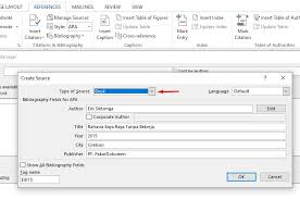 Cara Membuat Daftar Pustaka Di Word Otomatis Pakar Dokumen