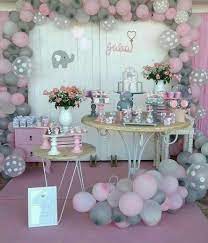 Trendy Baby Shower Ideas Decoracion Its A Girl Thoughts Ideas Mesa Decorada Para Fiestas Fiesta De Elefante Decoraciones De Baby Shower Para Ninos