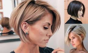 Cieniowany krótki bob z modnym efektem messy hair i z prostymi końcówkami. Short Bob 2020 Przeglad Ultramodnych Ciec Jak Z Katalogu