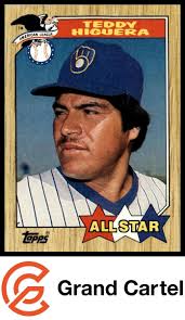 1987 Topps #615 Teddy Higuera All Star