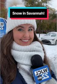 Snow Day in Savannah: Unseen Weather After 7 Years