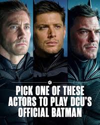 As Far as live action batman goes Jensen is perfect in my opinion