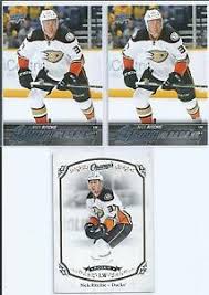 Left wing nick ritchie and defenseman jakub. Nick Ritchie 15 16 3 Rc Lot W Young Guns Sp Rc Ud Champs Rc Ebay