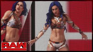Fan page for sasha banks Wwe 2k19 Sasha Banks Return Entrance Attire Raw Youtube