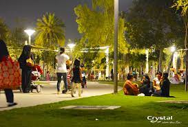 Mushrif Central Park Abu Dhabi United Arab Emirates Fountains Central Park Abu Dhabi