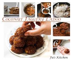 It also includes a few recipes that has 6. Coconut Jaggery Ladoo Nariyal Gud Ladoo Thengai Vellam Ladoo