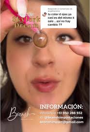 Respuesta a @angeloyomoy #skylarkdream #freshladyperu #lentesdecontacto  #freshlady #lentesdecontactoperu #peru #branshimportaciones #lima