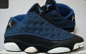 Air Jordan 13 Black And Blue Air Jordan 13 Xiii Original Og Low Navy Metallic Silver Black Carolina Blue Kicksonfire Com Air Jordans Jordans Jordan 13
