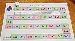 Free Multiplication Board Games Math Board Games Fun Math Games Math Multiplication Games