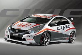 Wtcc Honda Civic Racing Car Super Araba Honda Civic Honda