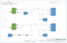 I'm looking for some software that will let me draw myself a wiring diagram like so: Rapidharness Wiring Harness Software