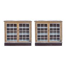 While there are many steps to cabinet pickling, pickled oak cabinets are a very popular choice for 2019. Late 19th Century Traditional Pickled Walnut Cabinets With Paned Glass Doors A Pair Chairish