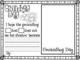 Groundhog Day Printables Freebie Groundhog Day Activities Kindergarten Groundhog Kindergarten Groundhog Day