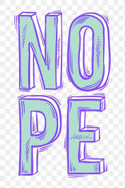 Png Nope Word Funky Hand Drawn Doodle Cartoon Sticker Free Image By Rawpixel Com Neung In 2020 Doodle Cartoon Free Illustrations Cartoon Stickers
