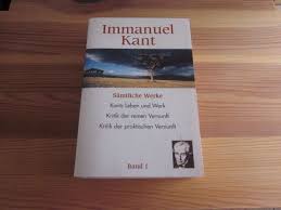 Aber alsdann erregen sie gerechten verdacht wider sich, und können auf unverstellte achtung nicht anspruch machen, die die vernunft nur demjenigen bewilligt, was ihre freie und. Kant Immanuel Kritik Reinen Vernunft Abebooks