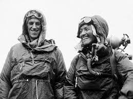 In 1953, zealander edmund hillary and nepalese tenzing norgay successfully ascended to the top of mount everest, at 11:30 a.m, on may 29. Sir Edmund Hillary And Tenzing Norgay 1953 Everest