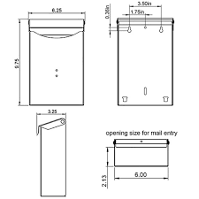 Shop for wall mount mailboxes in mailboxes and mailbox accessories. Gibraltar Mailboxes Classic Wall Mount Mailbox At Menards