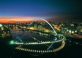 So what happens when you combine engineering and limitations? A Zdvent Calendar Gateshead Millennium Bridge By Wilkinson Eyre