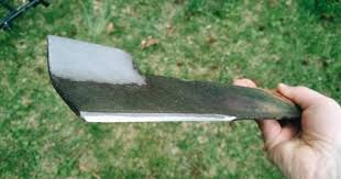 They are designed to sharpen the blade at an optimum angle of 25°. How To Sharpen A Lawn Mower Blade Safely The Tool Yard