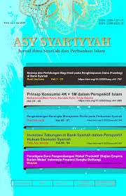 We are at critical juncture. Prinsip Konsumsi 4k 1m Dalam Perspektif Islam Asy Syar Iyyah Jurnal Ilmu Syari Ah Dan Perbankan Islam