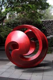 Ein schöner garten bedeutet lebensqualität. Garten Skulptur Moderner Stil Kugel Rot Gartenskulptur Gartenskulpturen Skulpturen Garten
