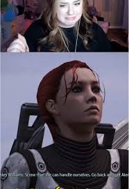 rip ashley would've loved to see u become not racist [#masseffect  #masseffectlegendaryedition first time playing mass effect]