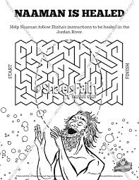 The story of naaman being healed illustrates this important truth. Naaman The Leper 2 Kings 5 Sunday School Coloring Pages Sharefaith Kids
