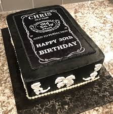 Custom Jack Daniels Label Birthday Cake Buttercream With Edible Image And Fondant Accents Customized Image From Etsy Jack Daniels Cake Cake Edible Images