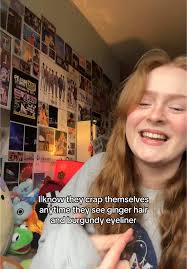 kinda hilarious 🤭 #ginger #burgundy #burgundymascara #taylorswift #ib...