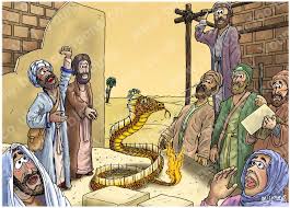 Well not all of them. Bible Cartoons Exodus 04 Moses Returns To Egypt Scene 03 Leaders Believe