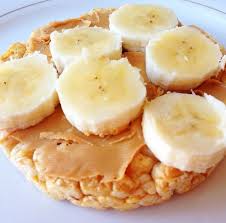 Healthy Breakfast Rice Cake Organic Brown Non Salted Peanut Butter I Use The All Natural Crunch Peanut Bu Gluten Free Snacks Healthy Snacks Free Snacks