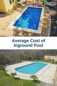 The average cost to build an indoor pool is £115,000. Average Cost Of Inground Pool Pool Cost Swimming Pools Inground Pool