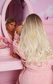 You just have to clip it into your hair and get yourself ready for the party. Lullabellz 22 5 Piece Hair Extension Bleach Prettylittlething Uae
