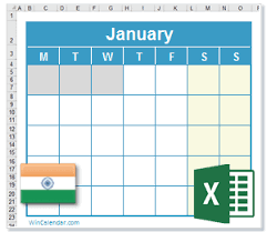 Monthly calendar download in pdf format. 2021 Excel Calendar With Festive And National Holidays India