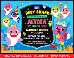 Download Baby Shark First Birthday