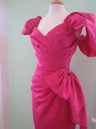 Hot Pink 80 S Prom Dress 80s Prom Dress Homecoming Dresses Sparkly Cocktail Dresses Uk