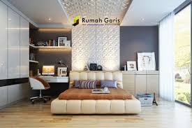 Desain Interior Makassar Kamar Tidur Anak 3d Render By Rumah Garis Studio Arsitektur Interior Interior Design Modern Bedroom Design Minimal Interior Design