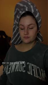 i wish i could give my old self a hug and tell her everythings gonna be  okay #sober #fyp #paigelilliann